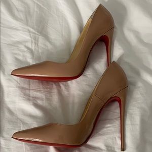 Unworn So Kate Nude Christian Louboutin Euro 40